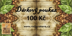 Dárkový poukaz na 100 Kč